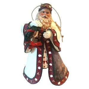 Journey's End Thomas Kinkade Santa Ornament Collection Christmas Heirlloom